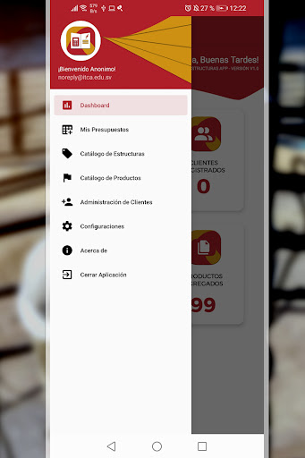 Estructuras Eléctricas APP Screen 3