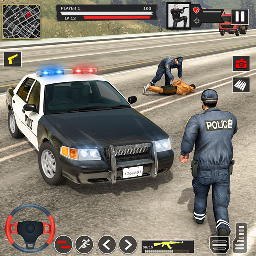 ألعاب مطاردة لص سيارة الشرطة
