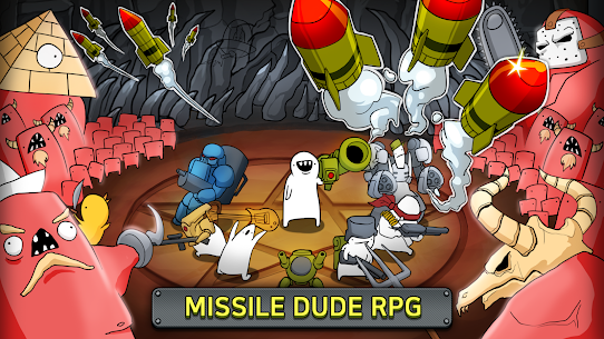 Missile Dude RPG: Offline tap tap hero 96 Apk + Mod 1