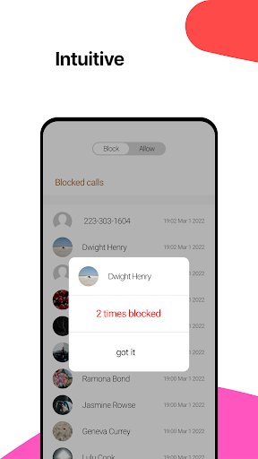 Do not call - Block Secretly