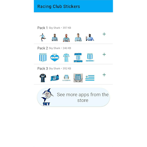 Captura 13 Racing Club Stickers android