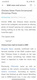 Wrestling News WWE, AEW 2023 Screenshot