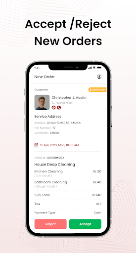 Anyclean Provider Screen 3
