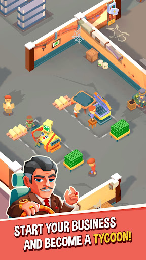 Android application Illegal Money Factory Tycoon screenshort