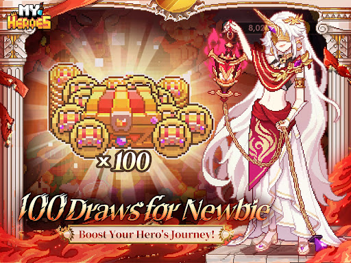 Screenshot of My Heroes: Dungeon Raid