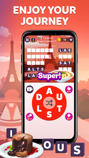 Wordelicious - Play Word Search Food Puzzle Game  screenshots 5
