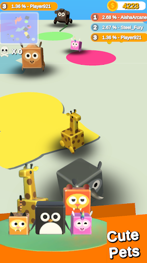 Papere.io  Build a queen area