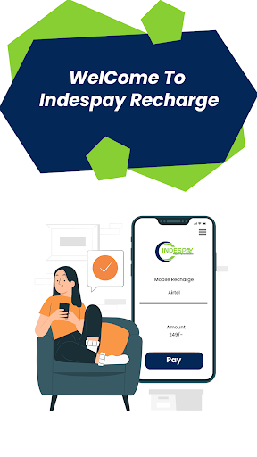 Android application indespay screenshort