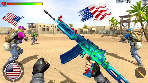 Télécharger Fps Shooting Strike - Counter Terrorist Game 2019 APK MOD (Astuce) screenshots 1