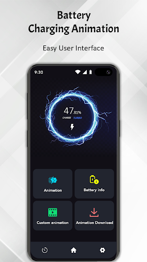 Screenshot of Battery Charging Animation