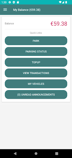 Port Of Waterford eParking Screen 2