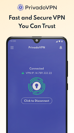 Screenshot of PrivadoVPN - VPN App & Proxy