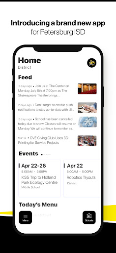 Android application Petersburg ISD, TX screenshort