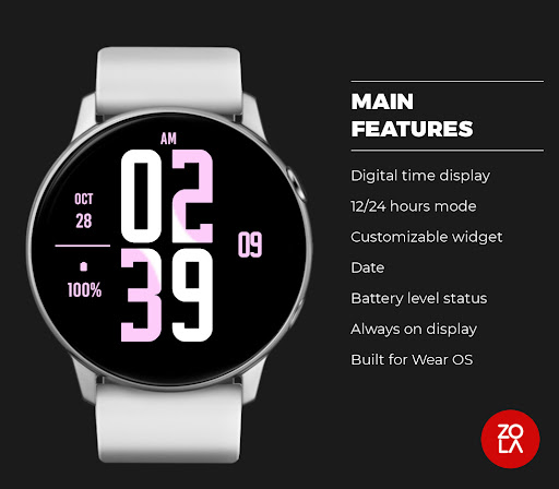Ice Cream XL Watch Face Screen 2