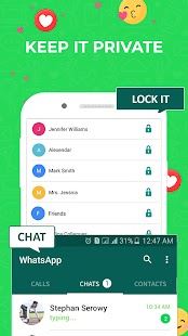Chat Locker for WhatsApp Screenshot