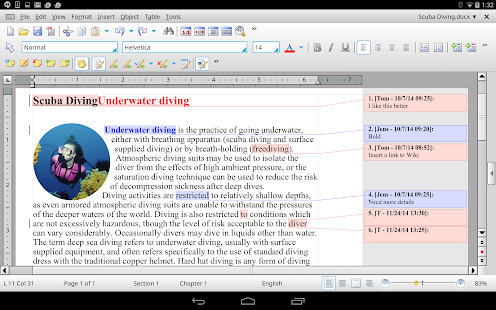 Office HD: TextMaker FULL Capture d'écran