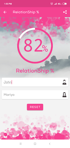 Love Tester,Wishes SMS Quotes Screen 3