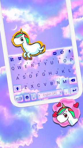 Purple Sky Aesthetic Theme Screen 3