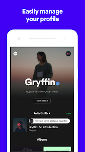 Spotify for Artists banner