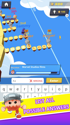 Type Run - Trivia Runners