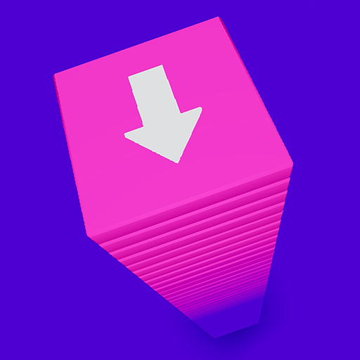 Arrows Stack 3D logo