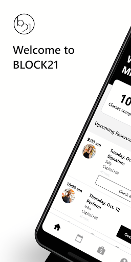 Android application BLOCK21 Fitness screenshort