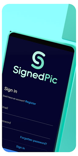 Android application SignedPic screenshort