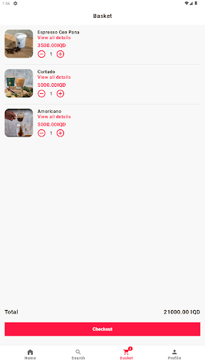 Gram Cafe Screen 3