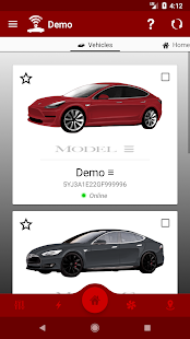 Dashboard for Tesla Screenshot