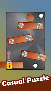 Screw Pin Unlock Puzzle