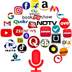 Cover Image of Télécharger Voice Control Social Media And Social Network App 1.0 APK