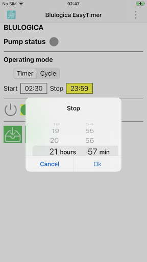 Android application EasyTimer screenshort