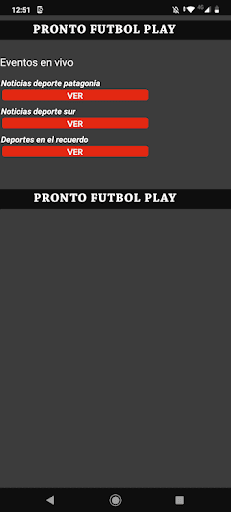Pronto Futbol Play M3u