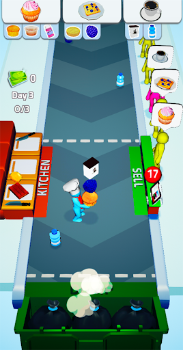 Android application Dish Runner screenshort