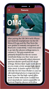 DJI OM4 SE Guide