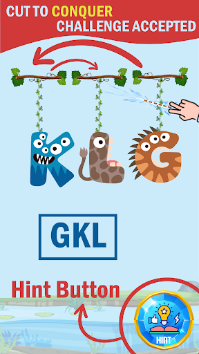 Cut the Vine- Rope Puzzle- abc Screen 3
