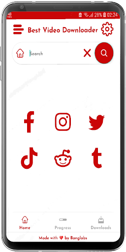 Android application All Video Downloader screenshort