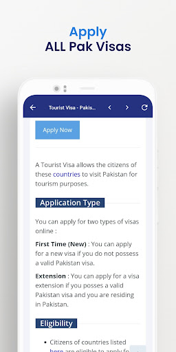 Pakistan Visa Check App