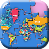 World Map Jigsaw Puzzle icon