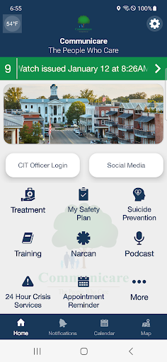 Android application Communicare screenshort