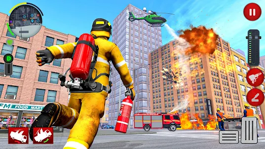 City Rescue Firefighter Games