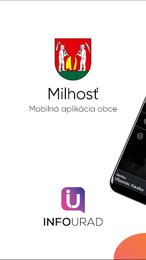 Android application Milhosť screenshort