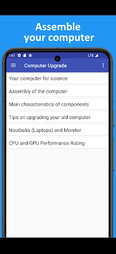 Android application Upgrade PC screenshort