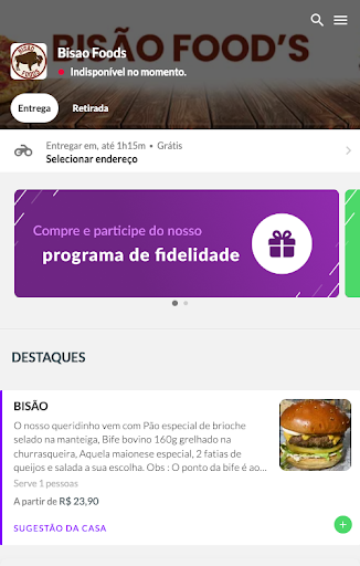 BISÃO FOODS Screen 3