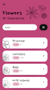 Captura 6 How to draw flowers and plants android