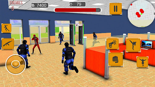 Armed Bank Heist Robbery Games Screen 2