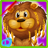 Jungle Animal Salon Braiding icon