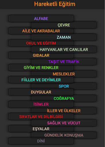 İşaret Dili - Hareketli Sözlük Screen 3