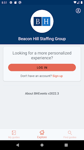 Android application Beacon Hill Staffing Group screenshort