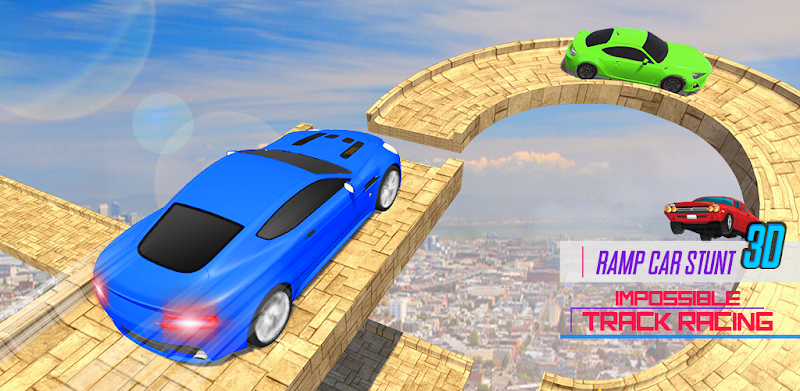 Racerspil 3D - Ramp Car Stunts